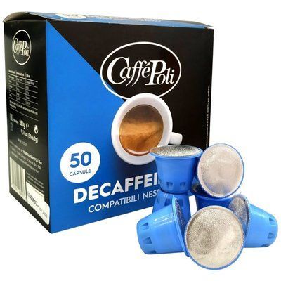 Кава в капсулах Caffe Poli Nespresso Decaffeinato 50 шт. 2928449309 фото
