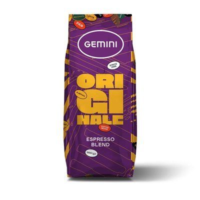 Кава в зернах Gemini Espresso Originale 1кг 2120458279 фото