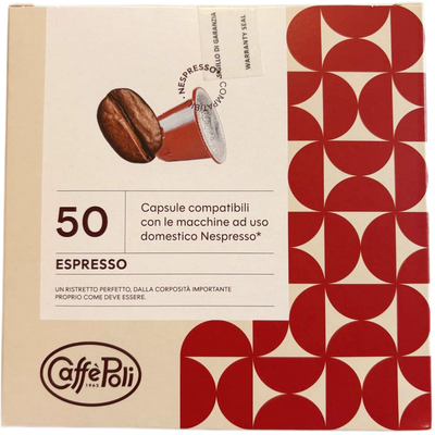 Кава в капсулах Caffe Poli Nespresso Espresso 50 шт. 2928462187 фото