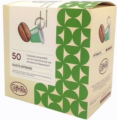 Кава в капсулах Caffe Poli Nespresso Gusto Intenso 50 шт. 2928465970 фото