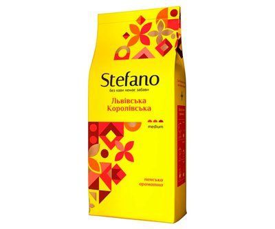 Кофе в зернах Stefano Львовский Королевский 900 г 2069112823 фото