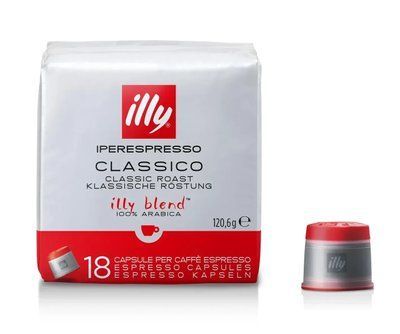 Кава в капсулах illy IPSO Classico 18 шт (18*6,7) 2872338542 фото