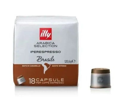 Кава в капсулах illy IPSO Brasile 18 шт (18*6,7) 2872350282 фото