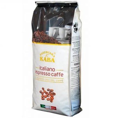 Кава в зернах Віденська кава Italiano Espresso Caffe 1кг 2002924233 фото
