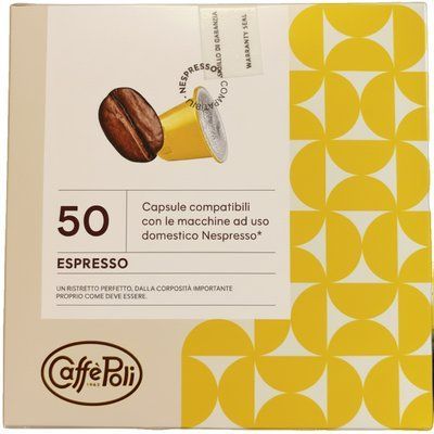 Кофе в капсулах Caffe Poli Nespresso Gold 50 шт. 3142847887 фото