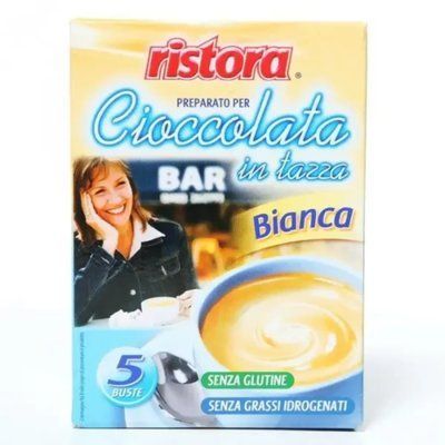Белый горячий шоколад Ristora Bar Cioccolata 5шт Италия порционный 2456849156 фото