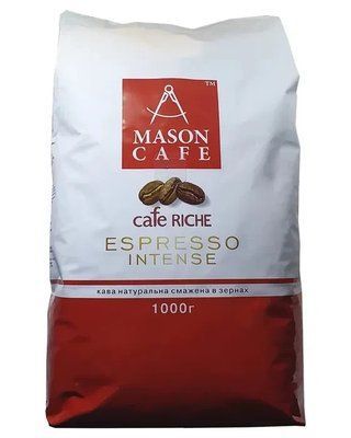 Кофе в зернах Mason Сafe Riche espresso intense 1 кг 2004950943 фото