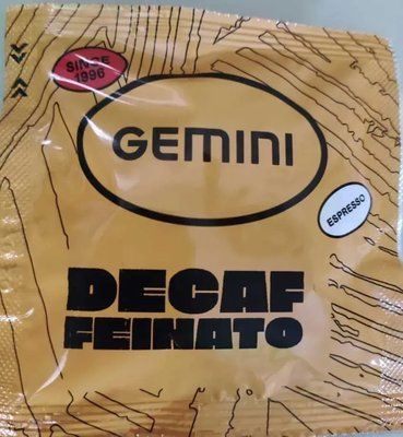 Кава в монодозах чалдах Gemini Espresso Decaffeinato без кофеїну 50 шт 2940527268 фото