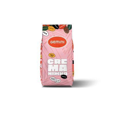 Кава в зернах Gemini Crema Ніжна 500 г 2356946978 фото
