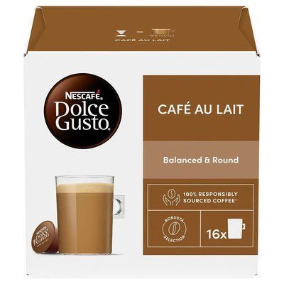 Кофе в капсулах NESCAFE Dolce Gusto Cafe Au Lait 16 шт 2876709118 фото