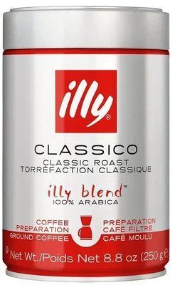 Кава мелена illy Espresso Classico Drip 250г з/б Італія 3072604491 фото