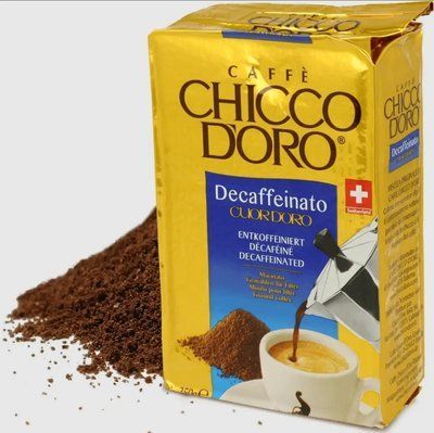 Кава мелена Chicco D'oro Decaffeinato Cuor D'oro 250г без кофеїну 2244073741 фото