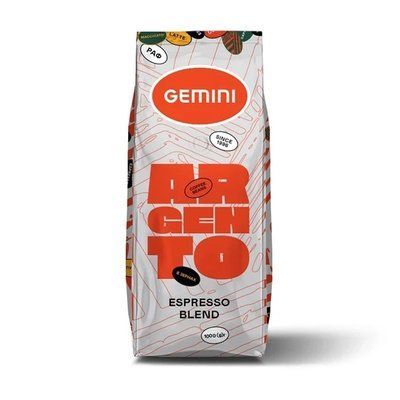 Кава в зернах Gemini Argento Espresso 1 кг 2004980437 фото