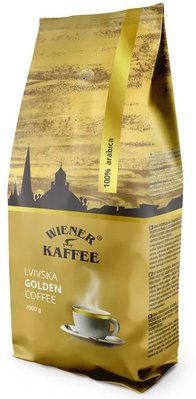 Кофе в зернах Венский Кофе Львовский Golden 1 кг 2249753033 фото