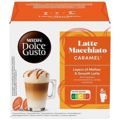 Кофе в капсулах NESCAFE Dolce Gusto Latte Macchiato Caramel 16 шт 2876728456 фото