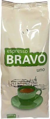 Кава в зернах Віденська кава Espresso Bravo Uno Green 1кг 2002985216 фото