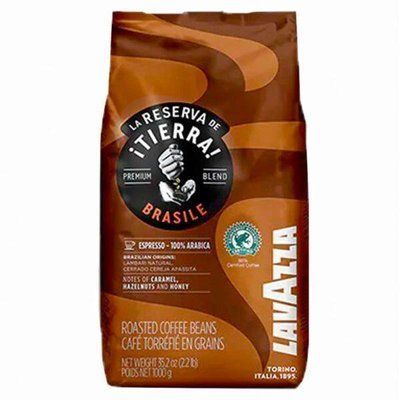 Кофе в зернах Lavazza Tierra Brasile 100% Arabica 1 кг 3082973436 фото