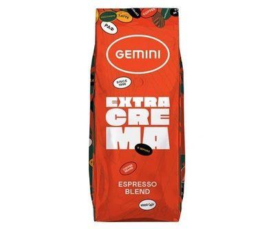 Кава в зернах Gemini Extra Crema 1 кг 2005040486 фото