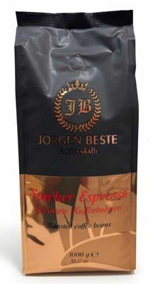 Кава в зернах Jorgen Beste Starker Espresso 1 кг 2964294883 фото