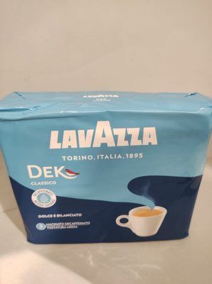 Кофе молотый Lavazza DEK Classico (без кофеина) 250гх2 шт в упаковке 2003600445 фото