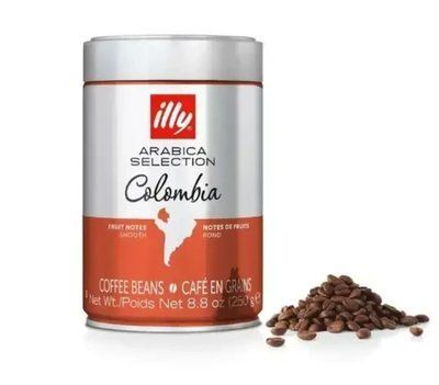 Кава в зернах illy COLOMBIA Arabica Selection 250г з/б Італія 2580709607 фото