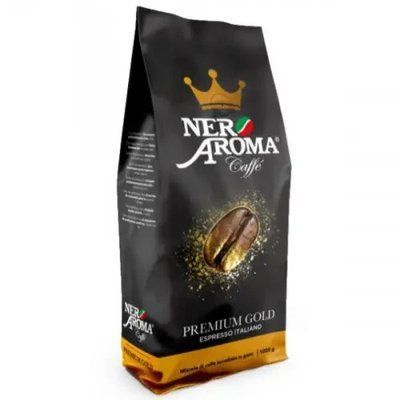 Кава в зернах Nero Aroma Premium Gold 1кг 2266974064 фото