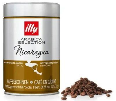 Кава в зернах illy NICARAGUA 250г з/б Італія 2580724720 фото