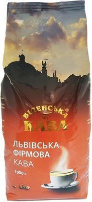 Кофе в зернах Віденська кава Львівська Фірмова 1кг 2003028044 фото