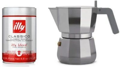 Кава мелена illy Сlassico MOKA 250г, Італія 2580730520 фото