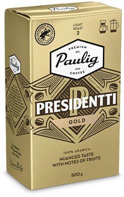 Кава мелена Paulig Presidentti Gold 500 г 2764431211 фото