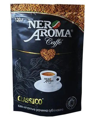 Кава розчинна Nero Aroma Classico 120 г 2095763998 фото