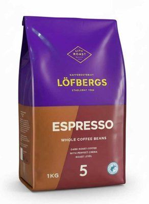 Кава в зернах Lofbergs Espresso 1 кг 2986731991 фото