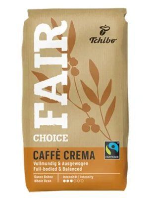 Кофе в зернах Tchibo Fair Choice Caffe Crema 1 кг 2580754613 фото