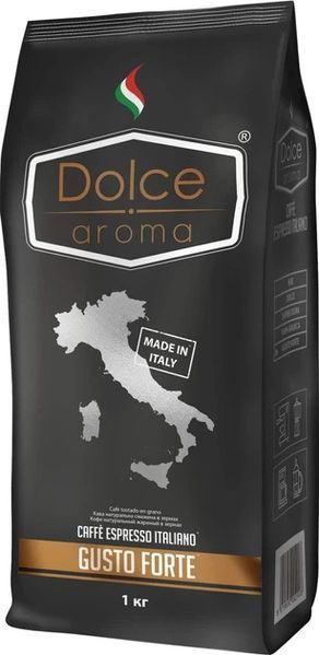Кофе в зернах Dolce Aroma Gusto Forte 1 кг 2193822401 фото