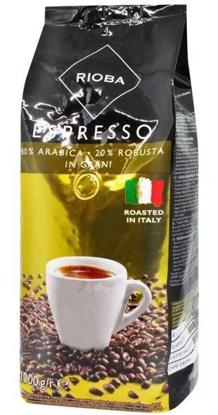 Кофе в зернах Rioba Espresso Gold 1кг 2568423777 фото