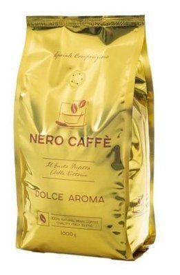 Кофе зерновой Nero Caffe Dolce Aroma 1кг 2052056533 фото