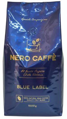 Кофе зерновой Nero Caffe Blue Label 1кг (Super Aroma)  2052057531 фото