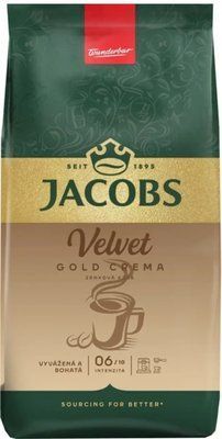 Кава в зернах Jacobs Velvet Gold Crema 1кг 2928312993 фото