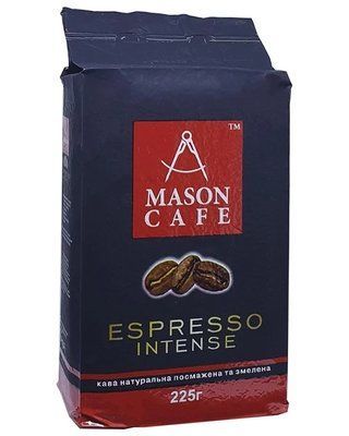 Кофе молотый Mason cafe Espresso intense 225 г 2004337772 фото